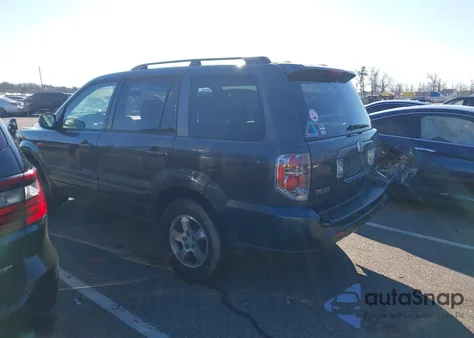 2006 Honda Pilot Ex-L from USA, damaged, VIN 2HKYF18546H516591